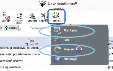 How to initiate scheduling